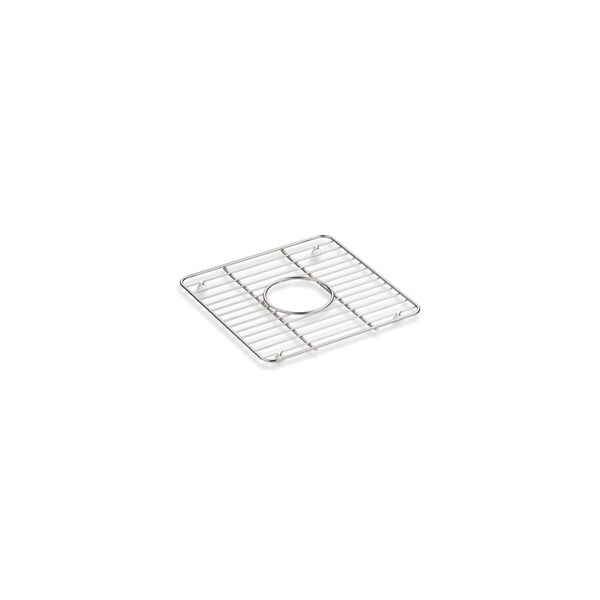 Kohler Cairn Stainless Steel Sink Rack, 11-3/16" X 11-3/16", For K-8223 5658-ST - main